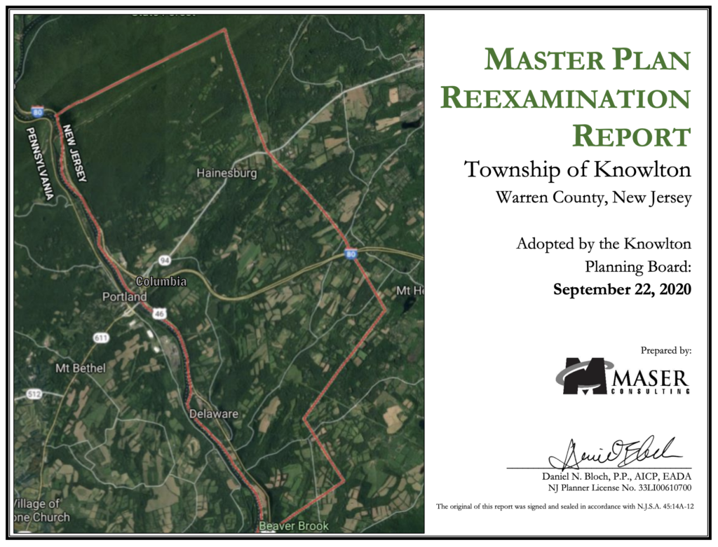 Master Plan Report Cover